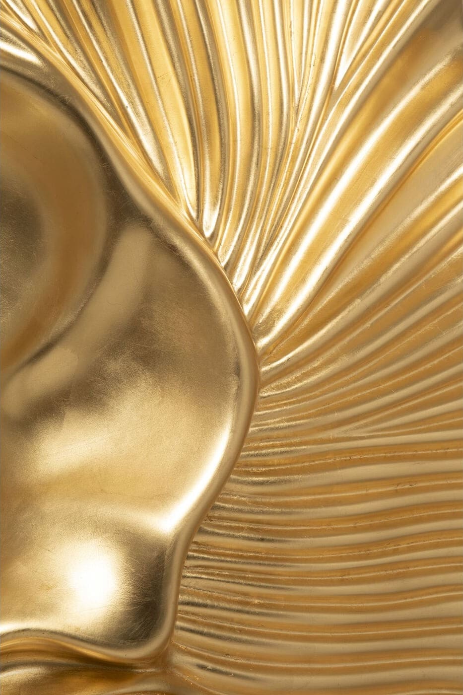Spiegel Orecchio Gold 162x146cm Kare Design Spiegel 71075