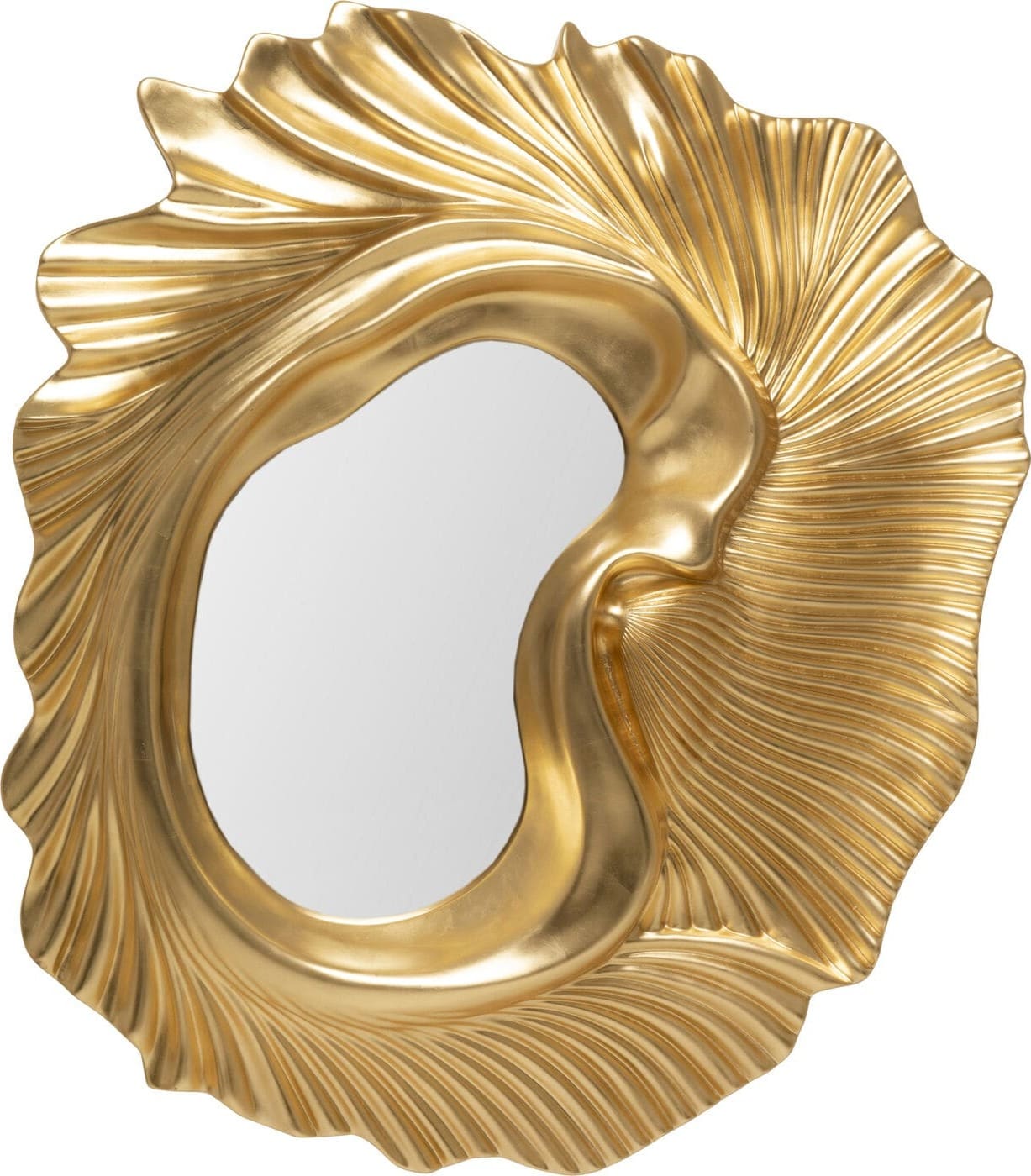 Spiegel Orecchio Gold 162x146cm Kare Design Spiegel 71075