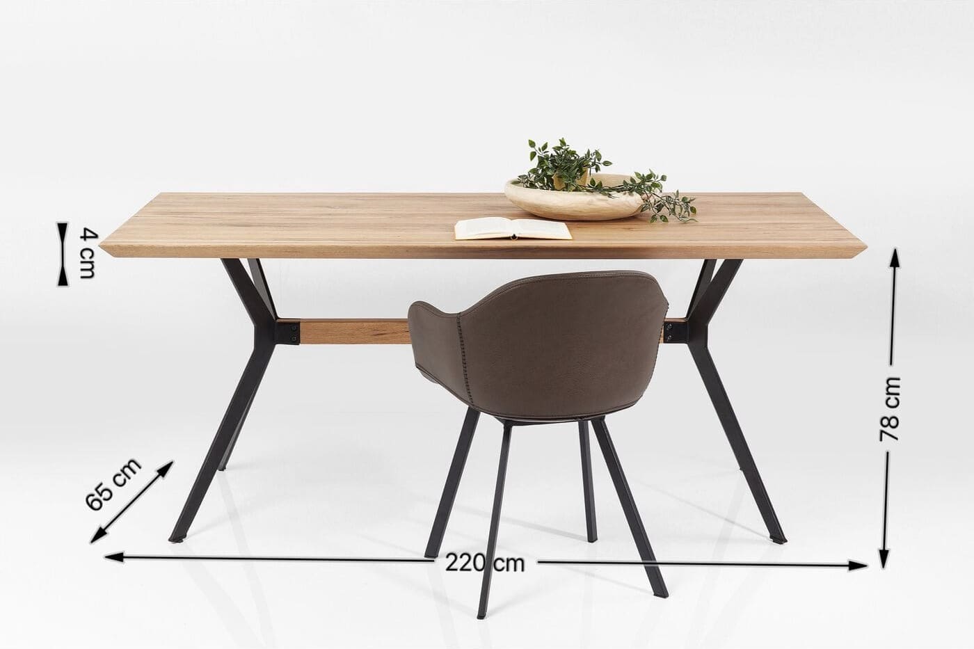 Tafel Downtown Oak 180x90cm - Afbeelding 18