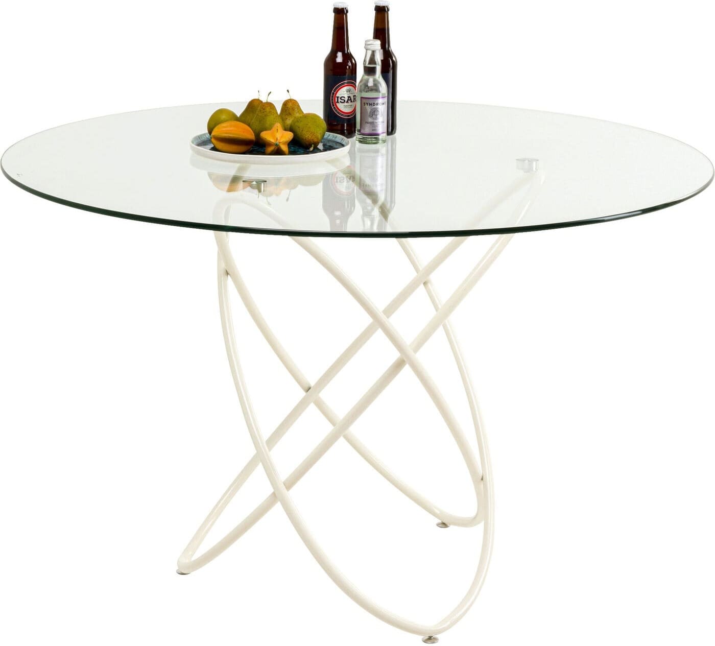 Tafel Molekular Greige Ø120cm Kare Design Eettafel 70727