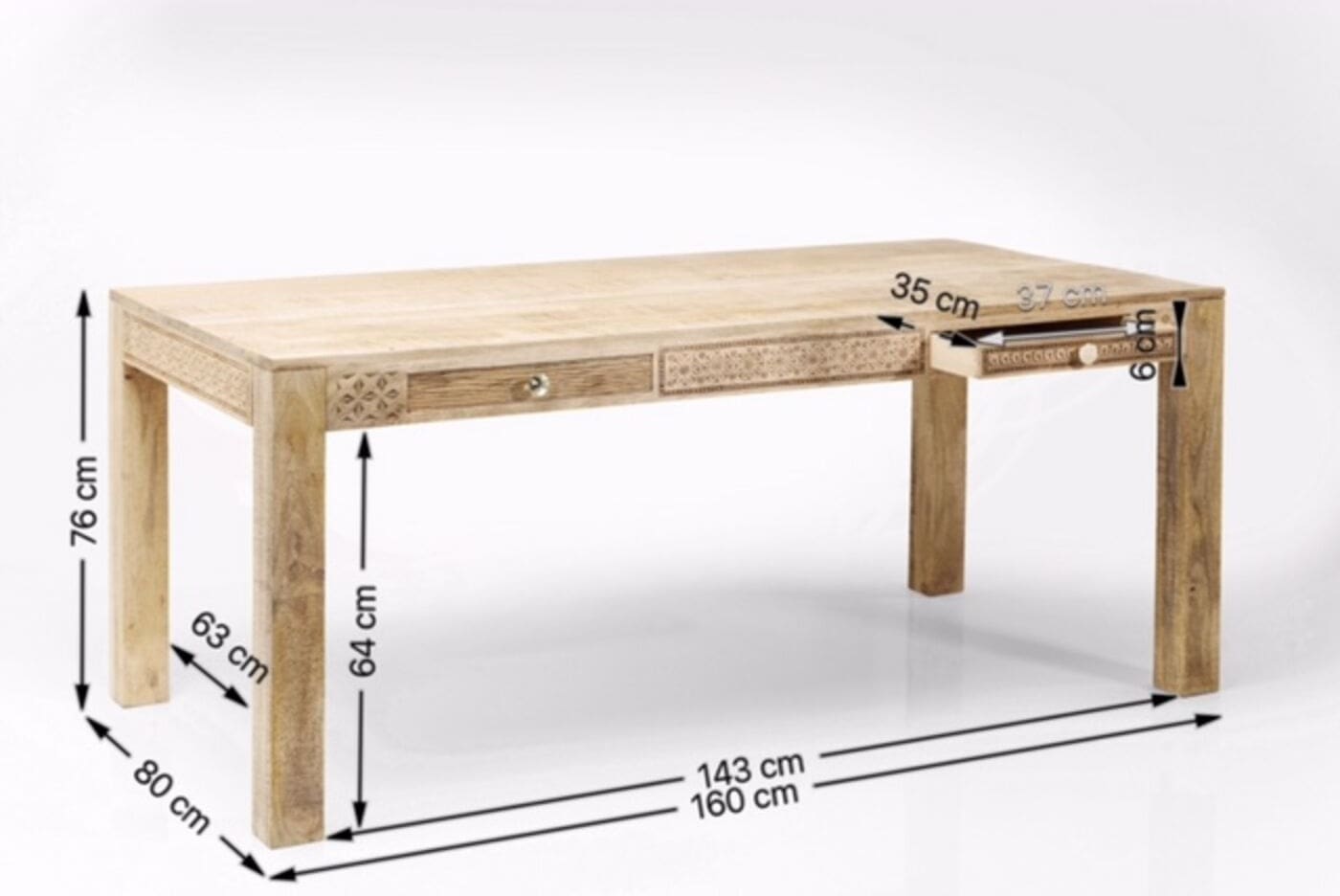 Tafel Puro Plain 160x80cm - Afbeelding 18