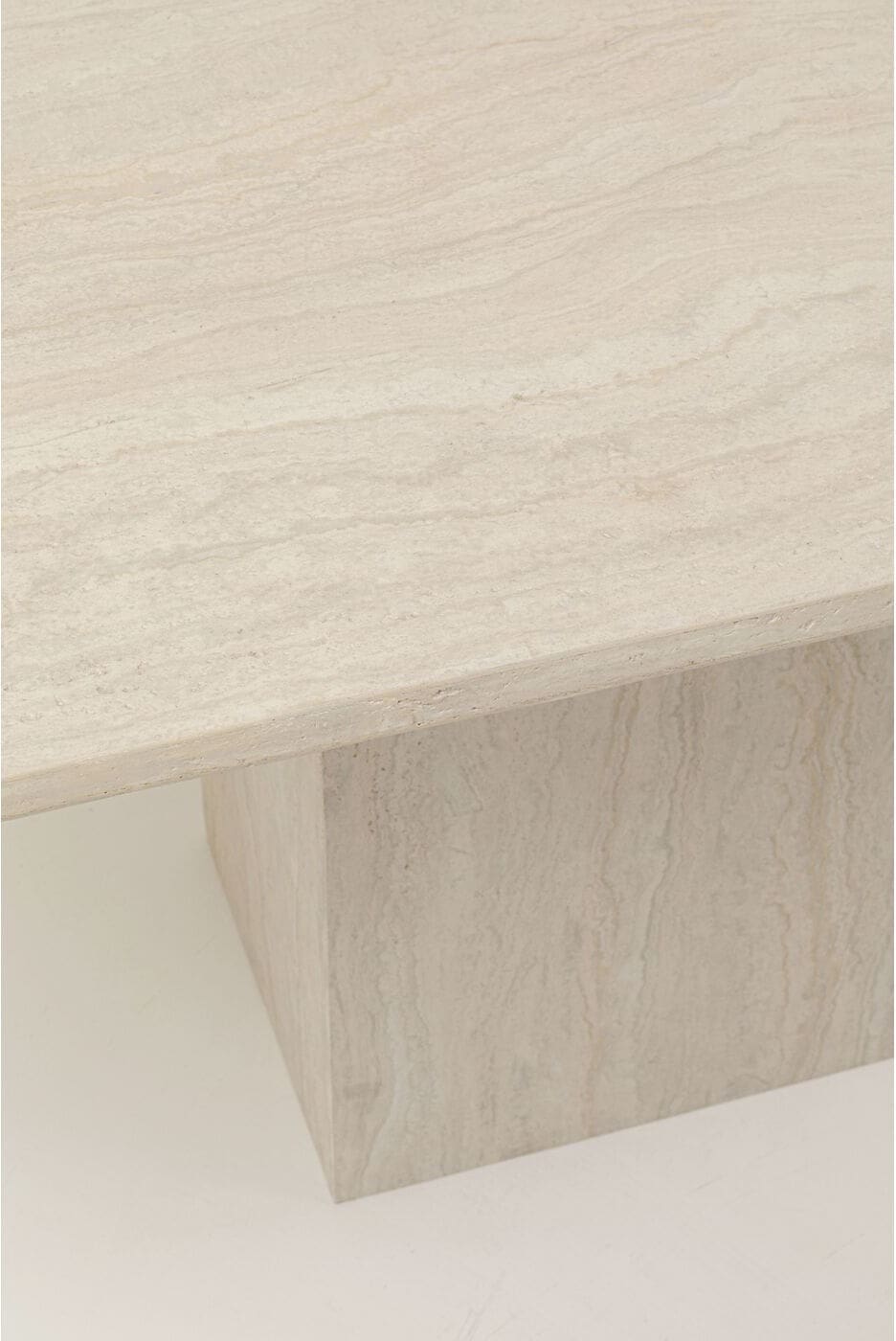 Tafel Travertino 200x100cm Kare Design Eettafel 71062