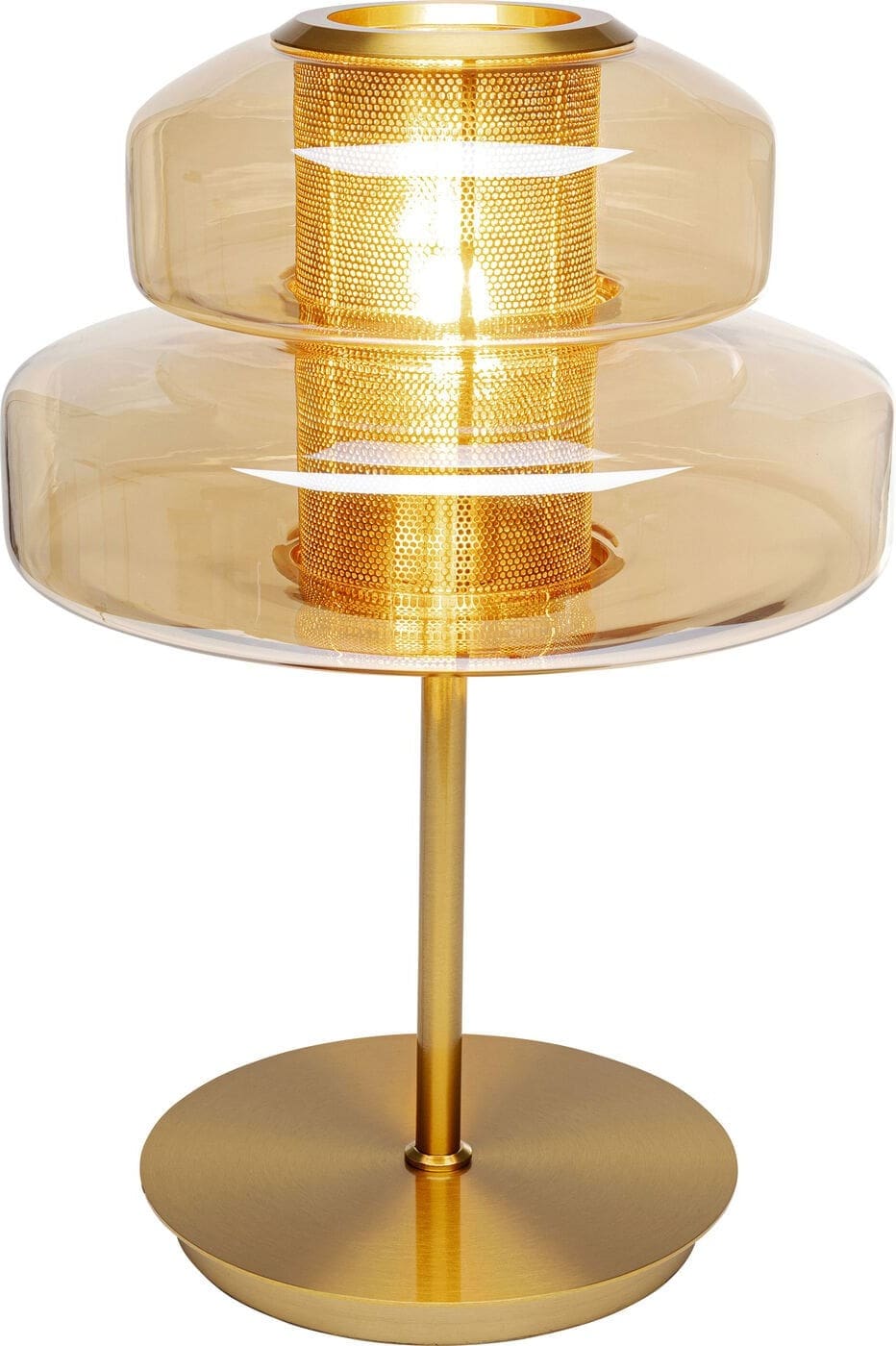 Tafellamp Arcadia Amber 51cm Kare Design Tafellamp 57699