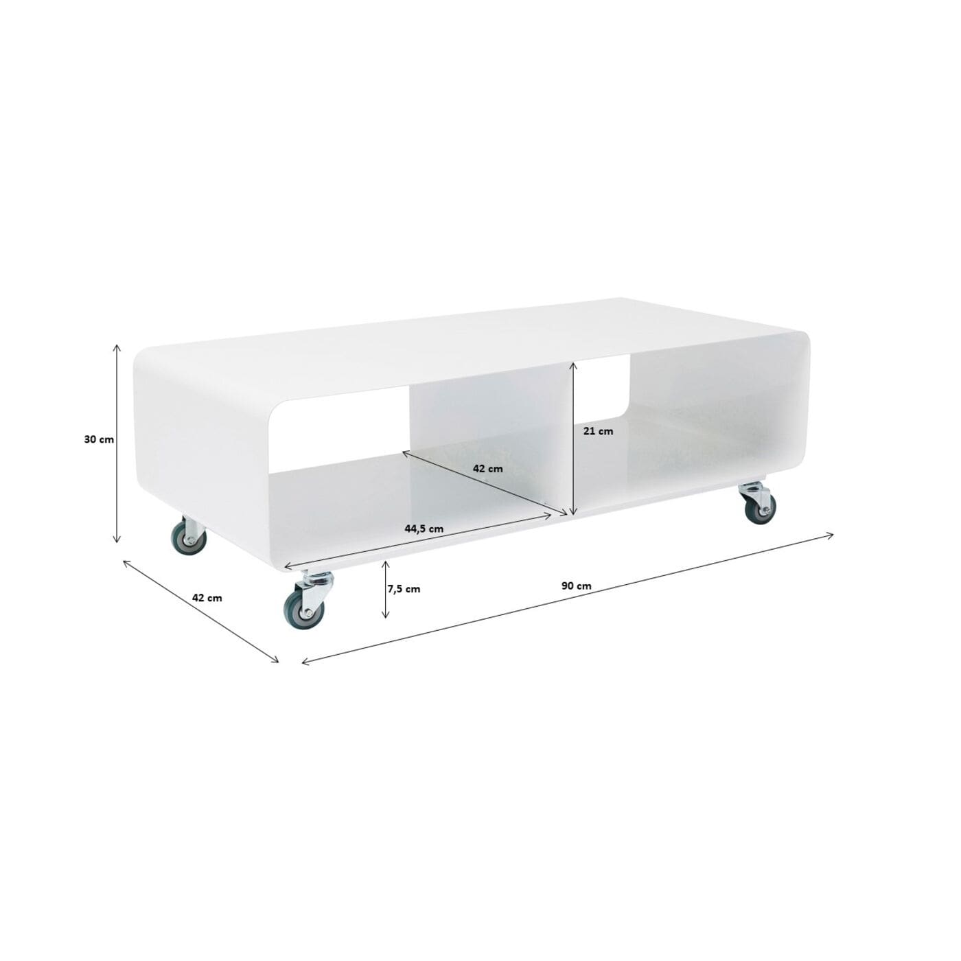 Tv-dressoir Lounge M Bronze 90x30cm Kare Design Tv-meubel|Tv-dressoir 85869
