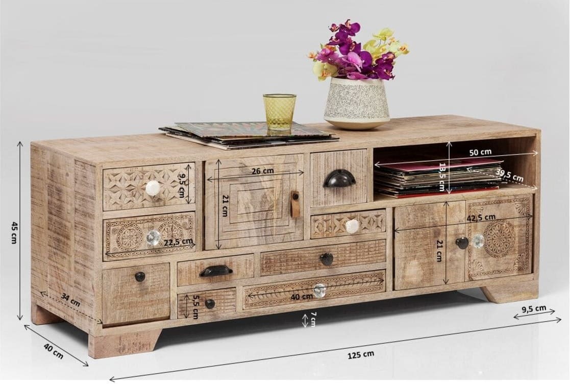 Tv-dressoir Puro Kare Design Tv-meubel|Tv-dressoir 81336