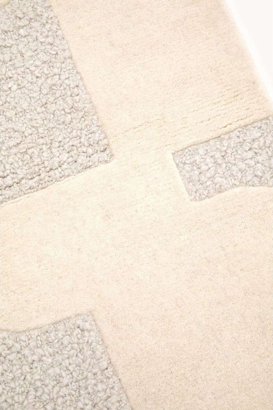 Vloerkleed Flow White 170x240cm Kare Design Vloerkleed 57930