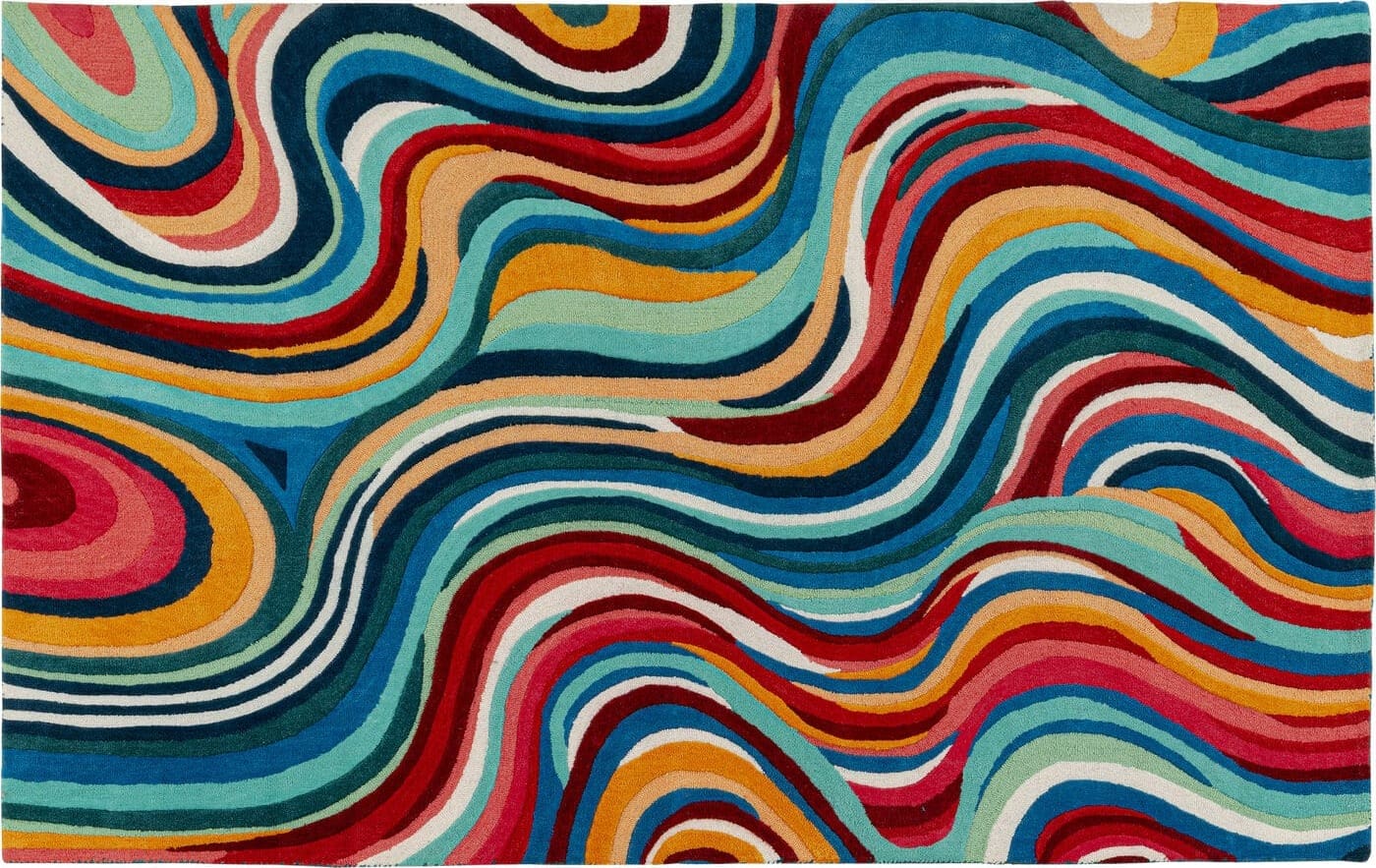 Vloerkleed New Wave Multicolor 200x300cm Kare Design Vloerkleed 57811