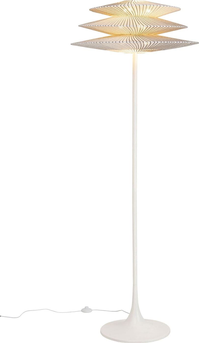 Vloerlamp Facile Tre 184cm Kare Design Vloerlamp 58101
