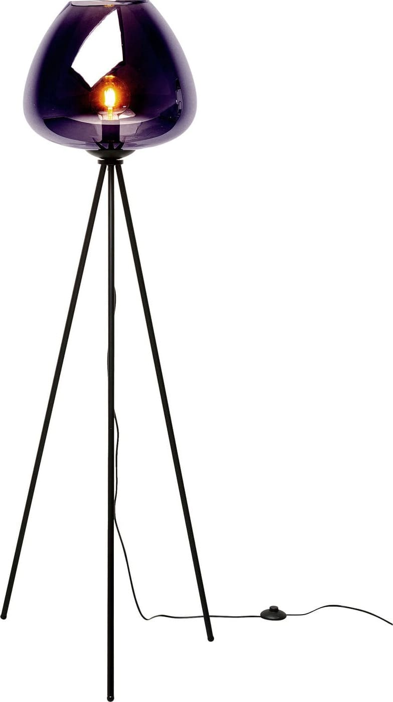 Vloerlamp Sphere Night Blue 146cm Kare Design Vloerlamp 57640