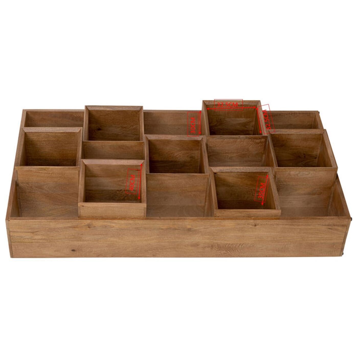 Wandplank Cubes Balance 103x192cm Kare Design Wandplank 70323