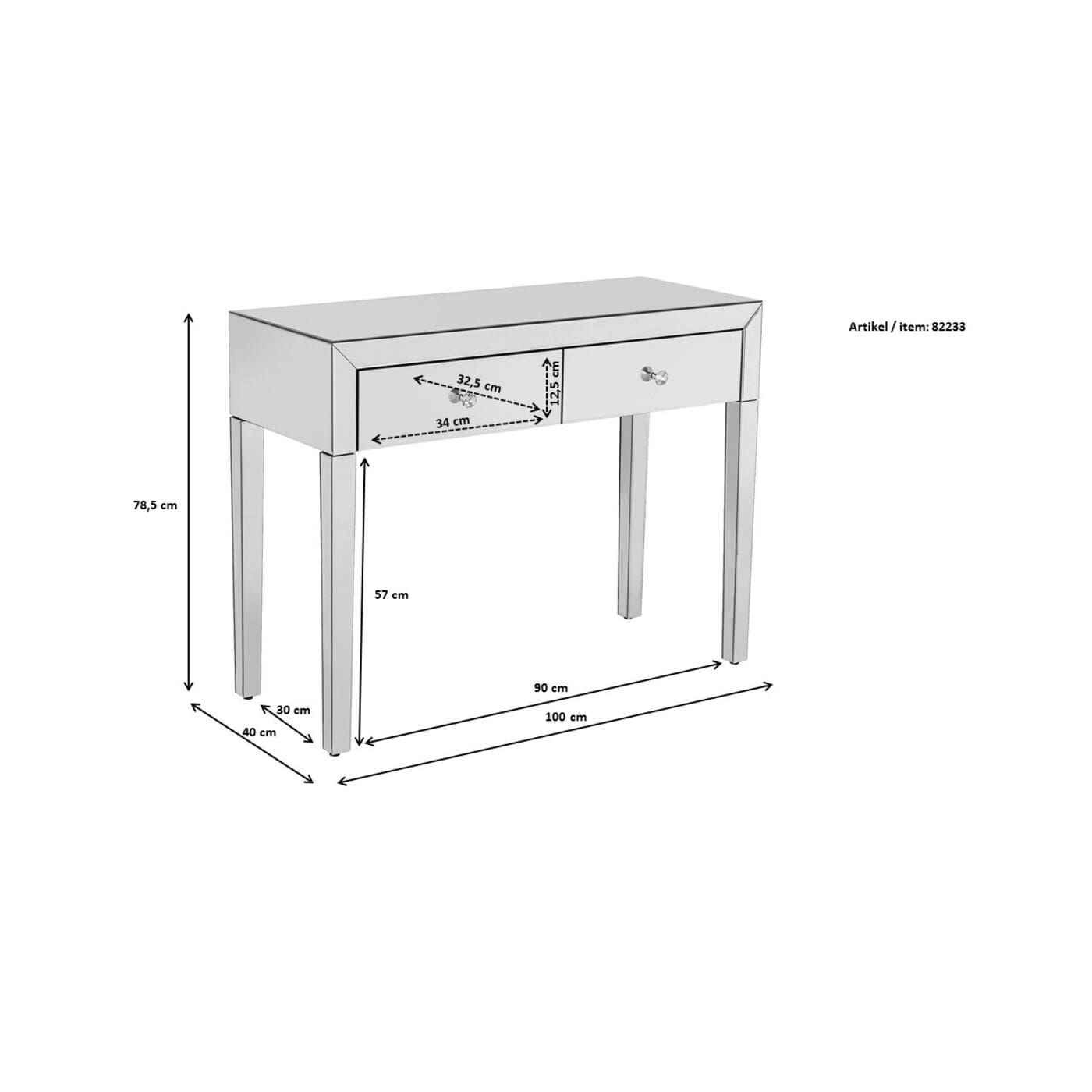 Wandtafel Luxury - Champagne - Afbeelding 34
