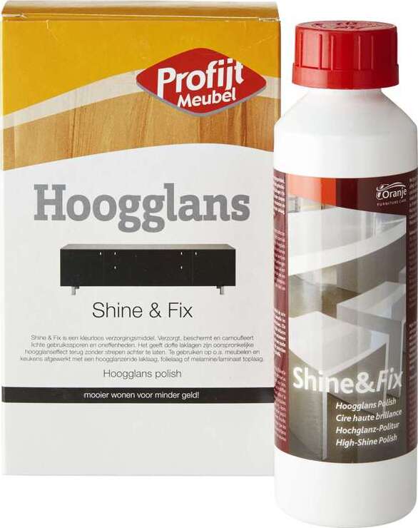 Profijt Meubel Shine & Fix Hoogglans Bruin|Naturel Onderhoudsmiddel