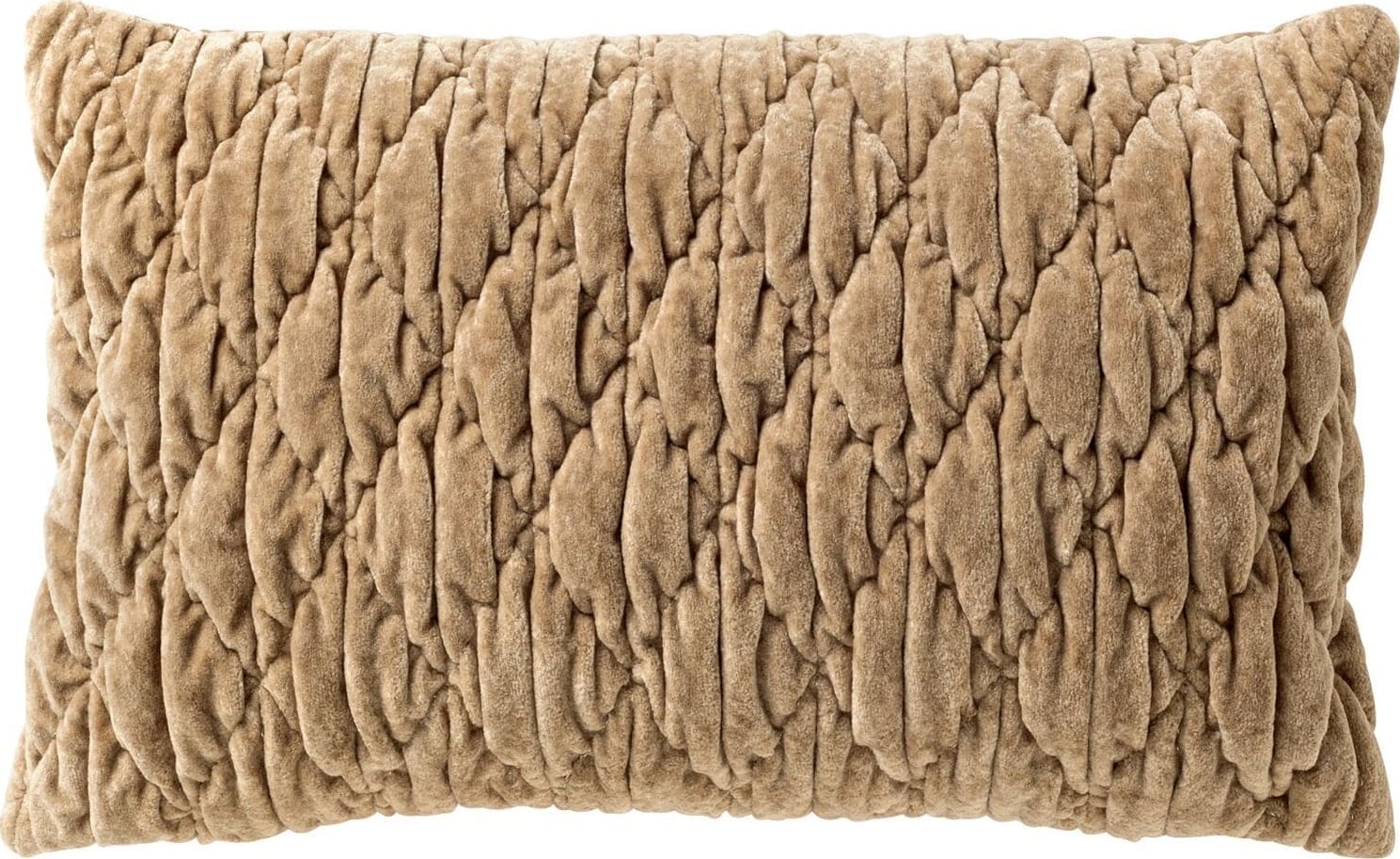 Profijt Meubel Sierkussen Goletta 30x50 cm donkerbeige Beige|Wit Sierkussen