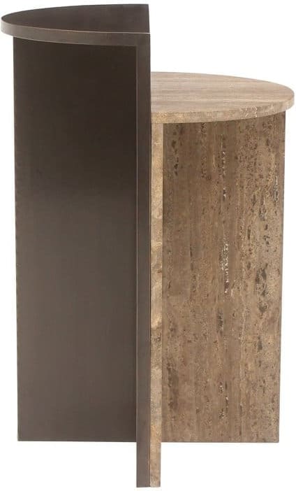 Richmond Interiors Bijzettafel Russo brown Bruin Bijzettafel