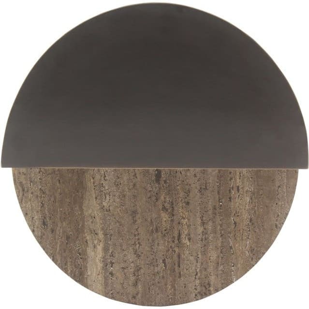 Richmond Interiors Bijzettafel Russo brown Bruin Bijzettafel