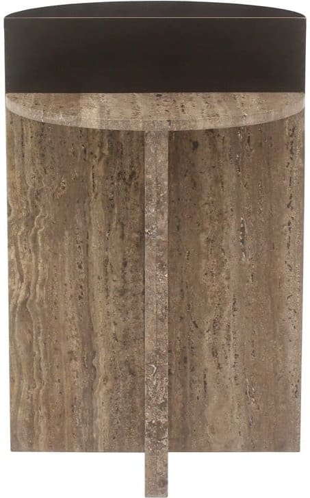 Richmond Interiors Bijzettafel Russo brown Bruin Bijzettafel