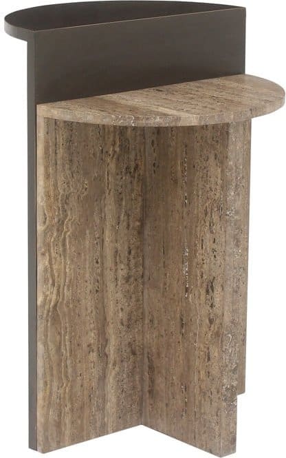 Richmond Interiors Bijzettafel Russo brown Bruin Bijzettafel