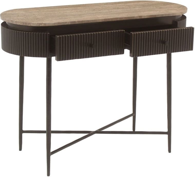 Richmond Interiors Console Russo brown Bruin Wandtafel