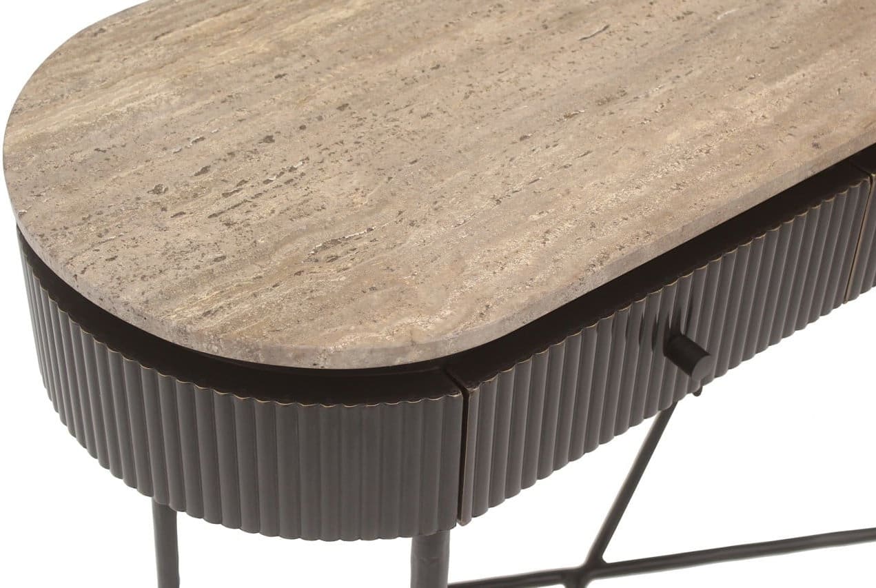 Richmond Interiors Console Russo brown Bruin Wandtafel