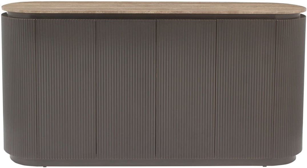 Richmond Interiors Dressoir Russo brown 4-doors Bruin Dressoir