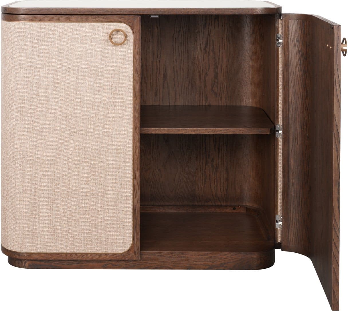 Richmond Interiors Dressoir Willox brown 2-doors Bruin Dressoir