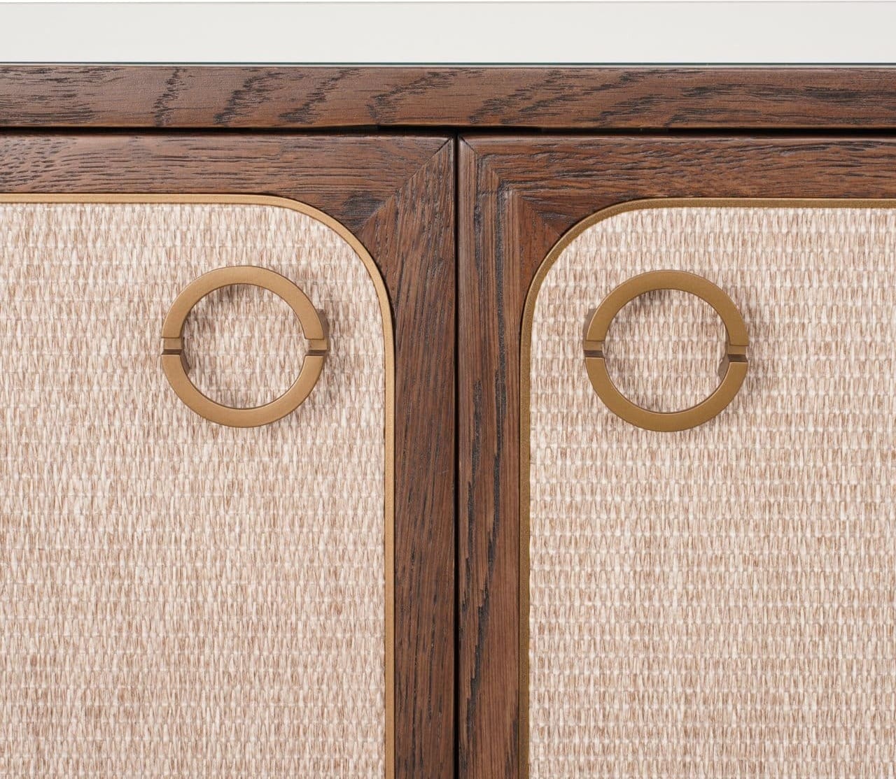 Richmond Interiors Dressoir Willox brown 4-doors Bruin Dressoir