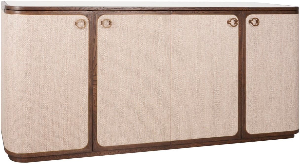 Richmond Interiors Dressoir Willox brown 4-doors Bruin Dressoir