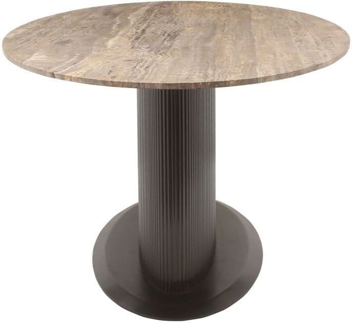 Richmond Interiors Eettafel Russo brown oval 235 Bruin Eettafel