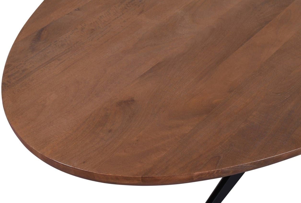 Richmond Interiors Eettafel Stafford brown oval 280 Bruin Eettafel