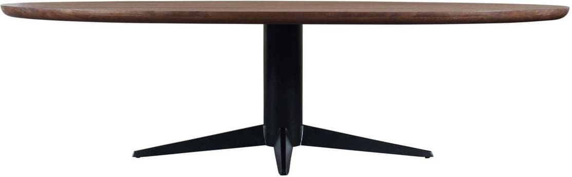 Richmond Interiors Eettafel Stafford brown oval 280 Bruin Eettafel