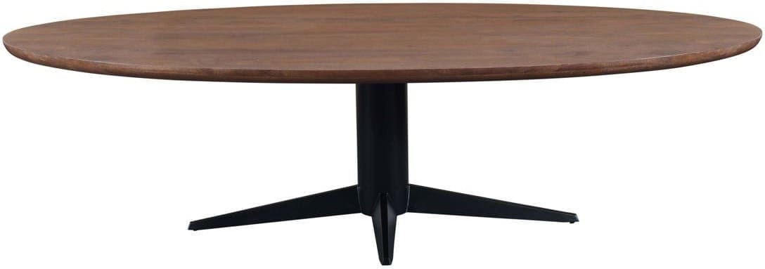 Richmond Interiors Eettafel Stafford brown oval 280 Bruin Eettafel