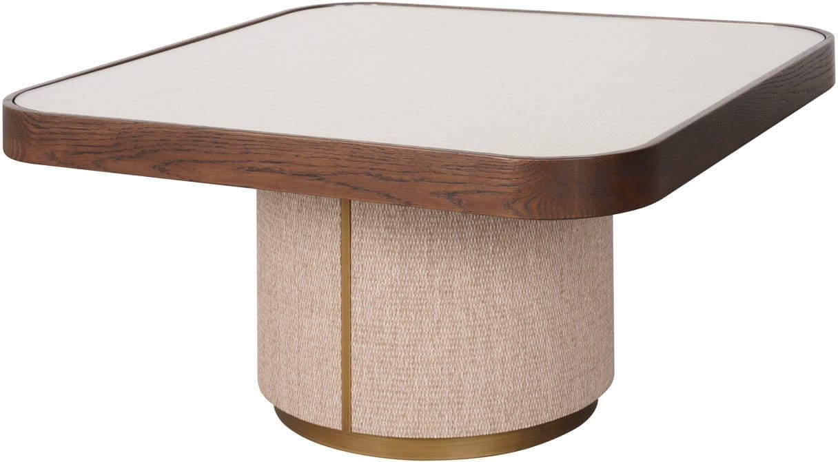 Richmond Interiors Salontafel Willox brown including glass Bruin Salontafel