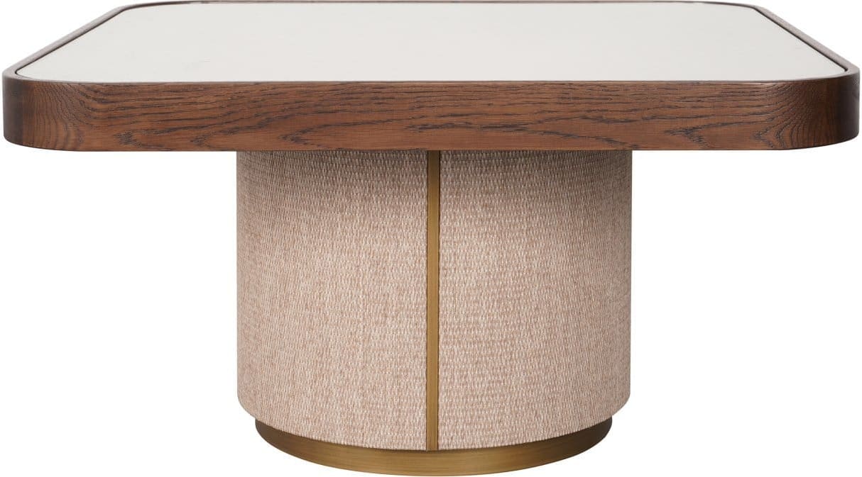 Richmond Interiors Salontafel Willox brown including glass Bruin Salontafel