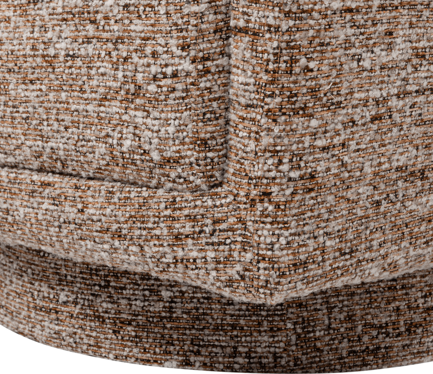 WOOOD Oska draaifauteuil bruin melange Bruin melange Draaifauteuil