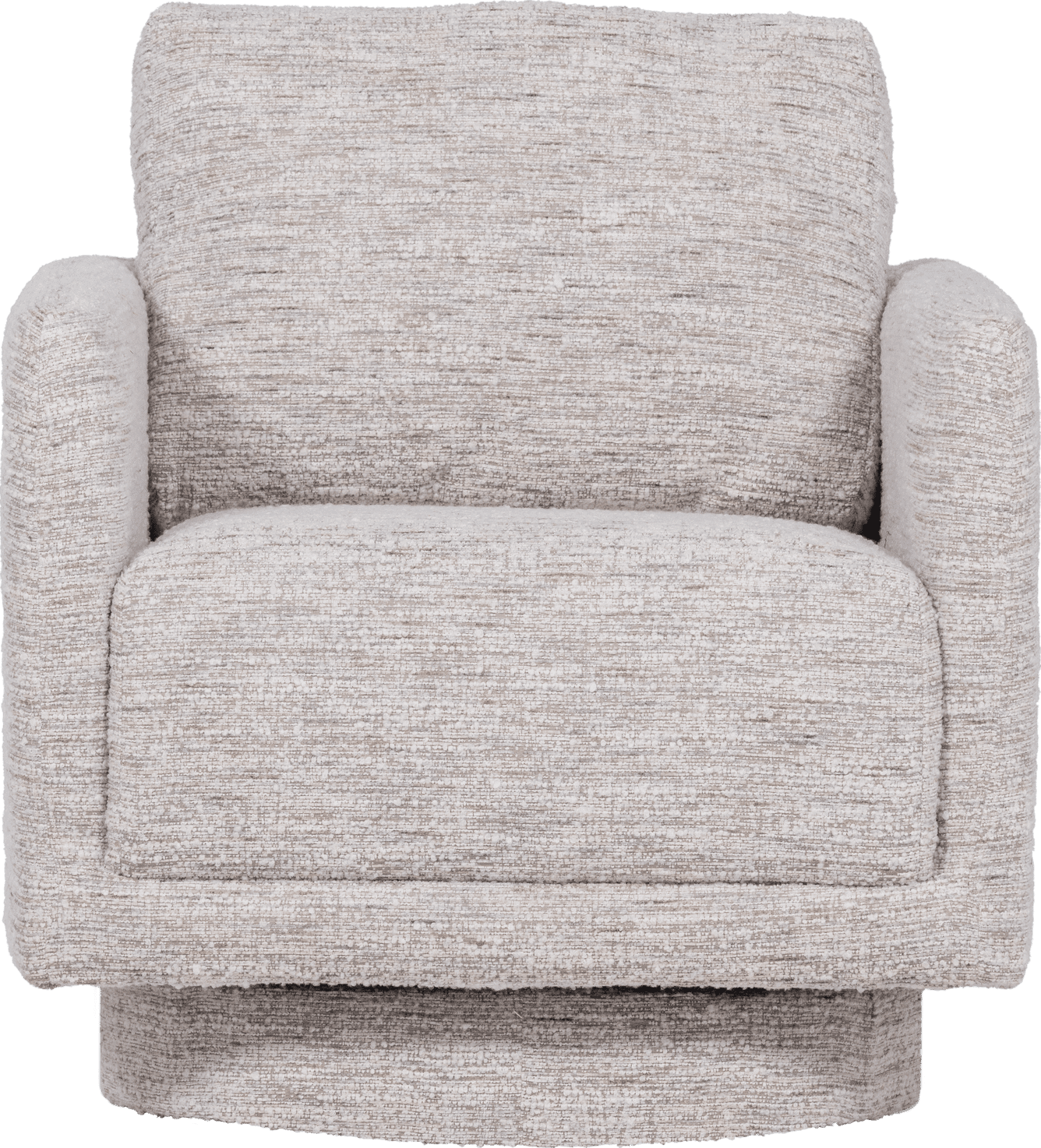 WOOOD Oska draaifauteuil naturel melange Naturel melange Draaifauteuil