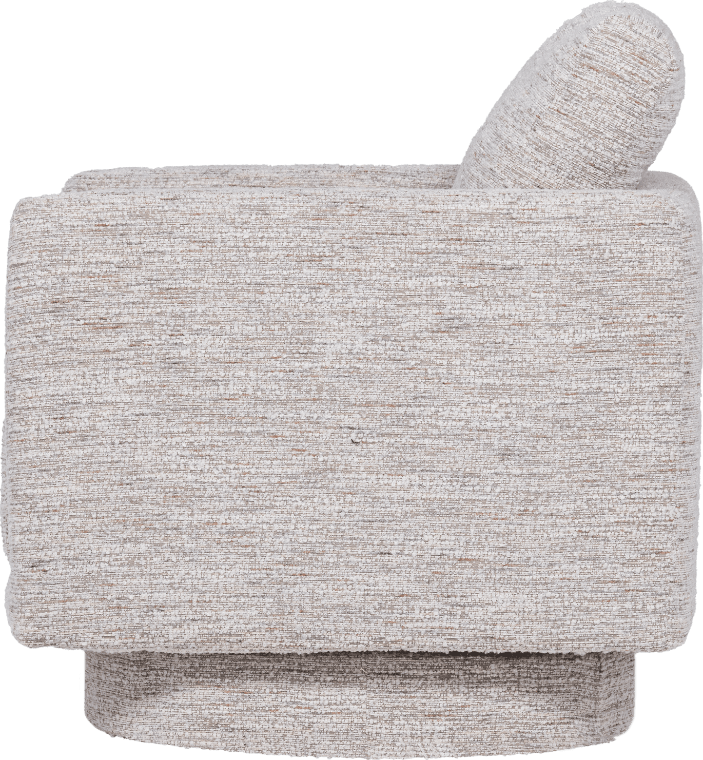WOOOD Oska draaifauteuil naturel melange Naturel melange Draaifauteuil