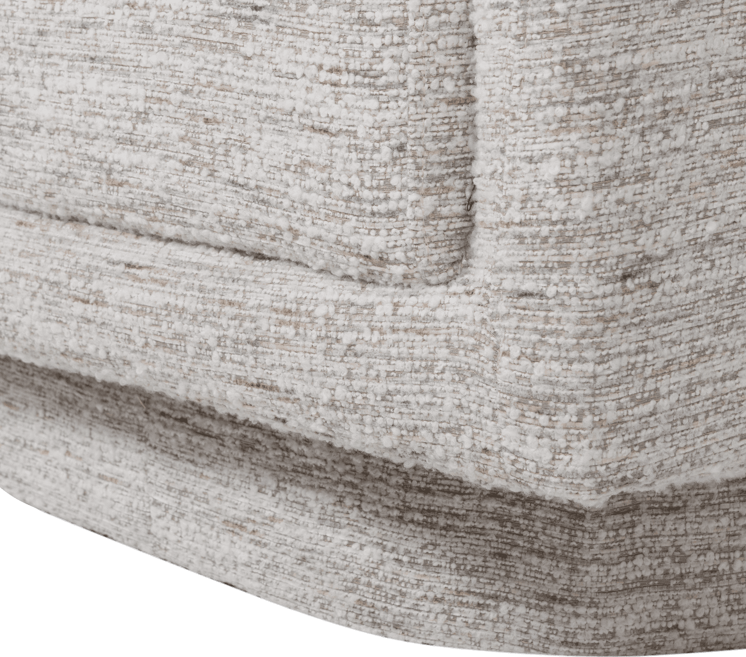 WOOOD Oska draaifauteuil naturel melange Naturel melange Draaifauteuil