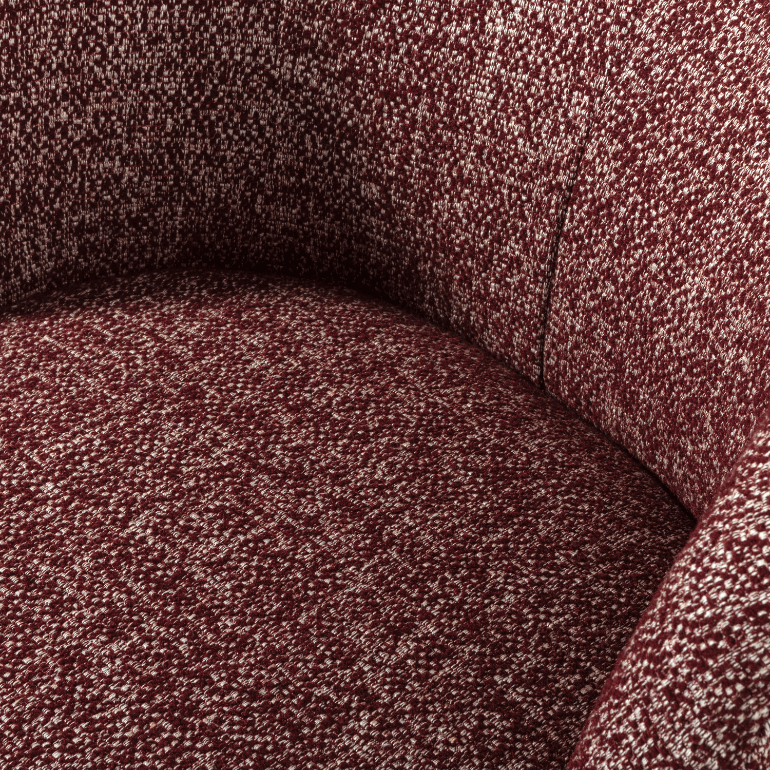 WOOOD Serra draaifauteuil bordeauxrood melange Bordeaux Draaifauteuil