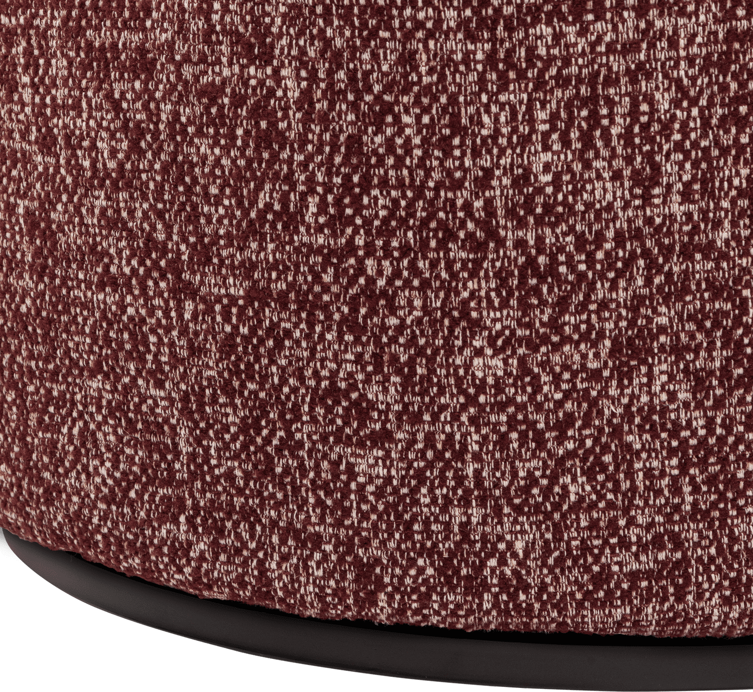 WOOOD Serra draaifauteuil bordeauxrood melange Bordeaux Draaifauteuil