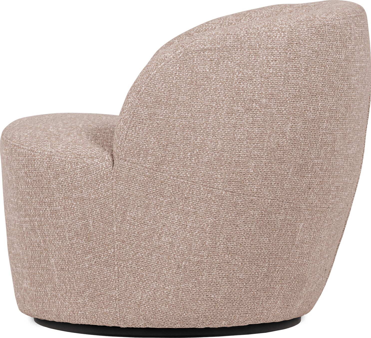WOOOD Serra draaifauteuil naturel melange Naturel melange Draaifauteuil