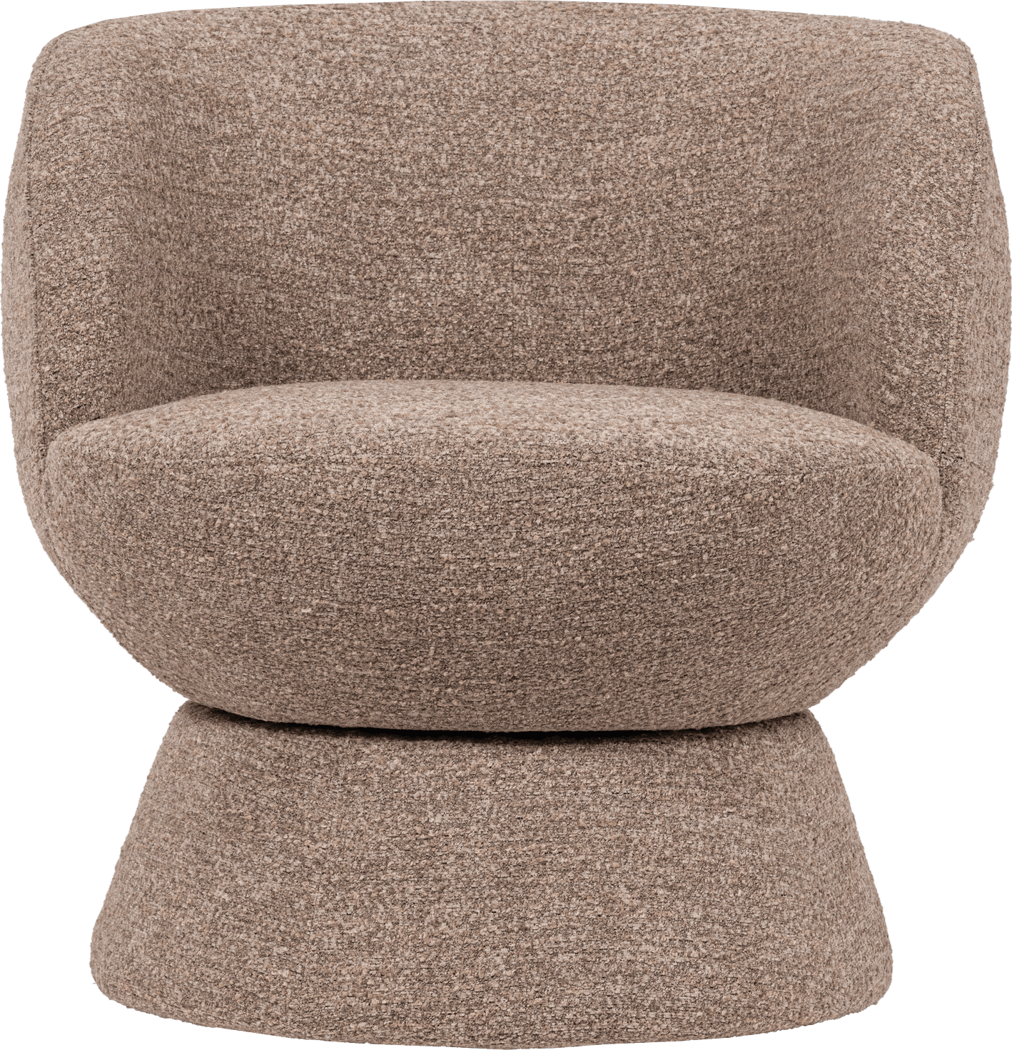 WOOOD Shuffle draaifauteuil bruin melange Bruin melange Draaifauteuil