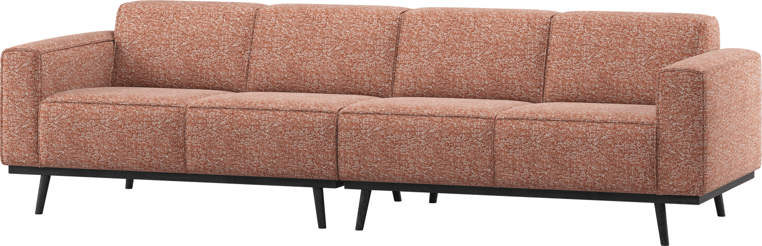 WOOOD Statement 4-zitsbank 280cm terra melange  4-zitsbank