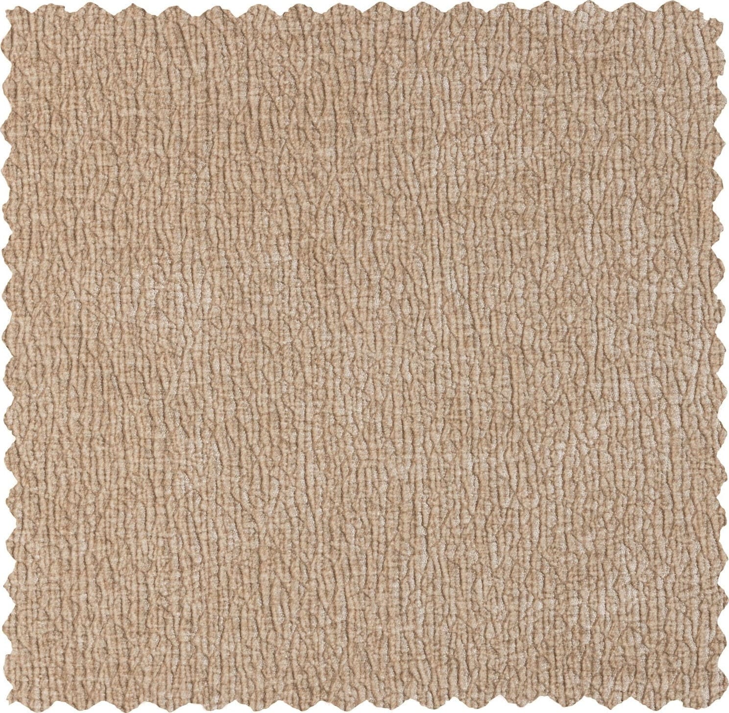 WOOOD Vogue eetbank 3d chenille zand Bruin|Beige Eetkamerbank