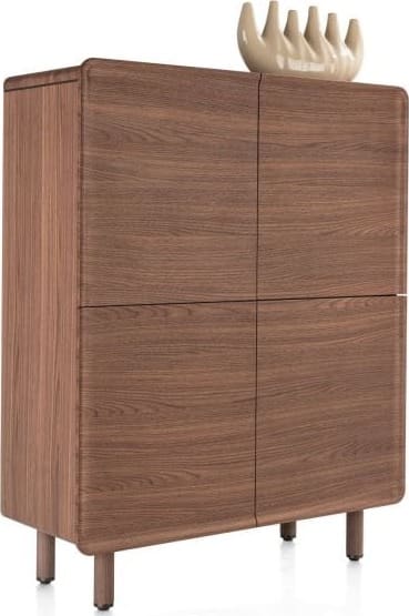 Xooon Brianza bergkast 110 cm - 4-deuren Bruin Kast