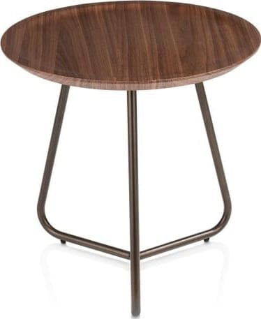 Xooon Brianza bijzettafel 50 x 50 cm Bruin Bijzettafel
