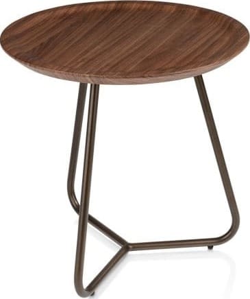 Xooon Brianza bijzettafel 50 x 50 cm Bruin Bijzettafel