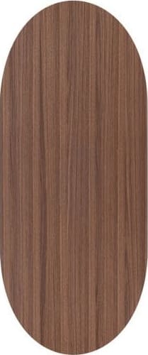 Xooon Brianza eetkamertafel 240 x 100 cm - walnoot fineer - creme Beige|Wit Eettafel