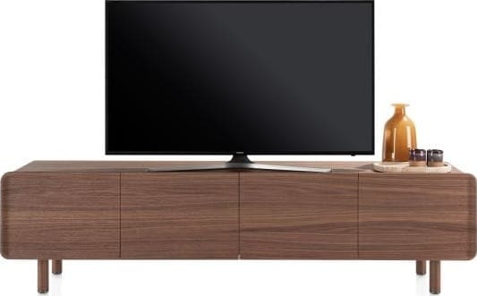 Xooon Brianza lowboard 210 cm - 4-deuren Bruin Tv-meubel|Tv-dressoir