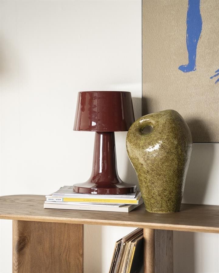 Alvo - Burgundy By-Boo Lamp 250064
