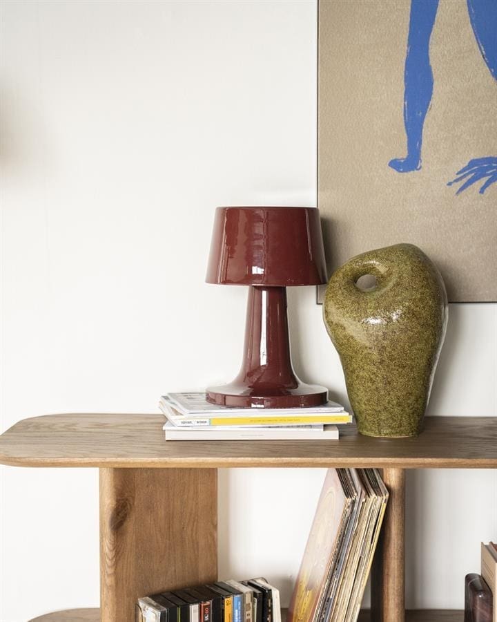 Alvo - Burgundy By-Boo Lamp 250064